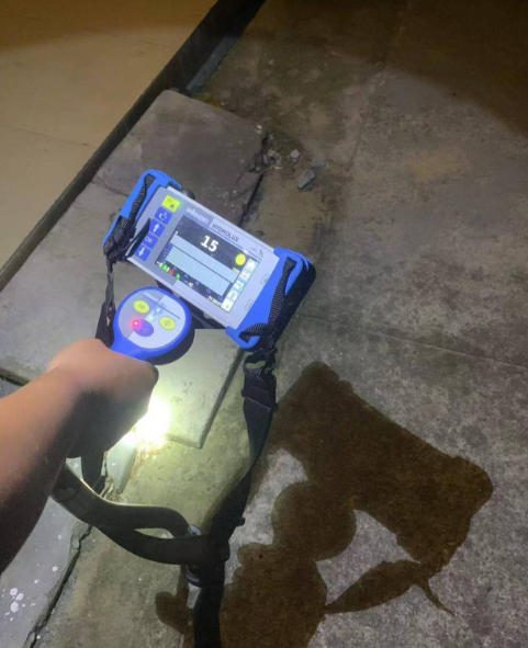 漏水检测现场
